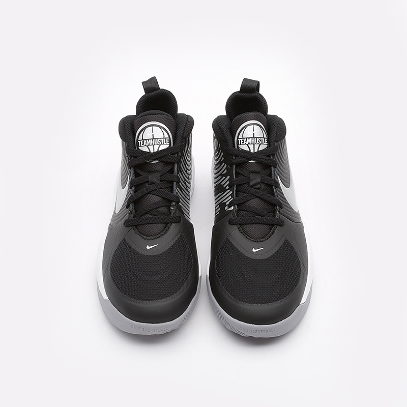 женские черные кроссовки Nike Team Hustle D 9 GS AQ4224-001 - цена, описание, фото 3